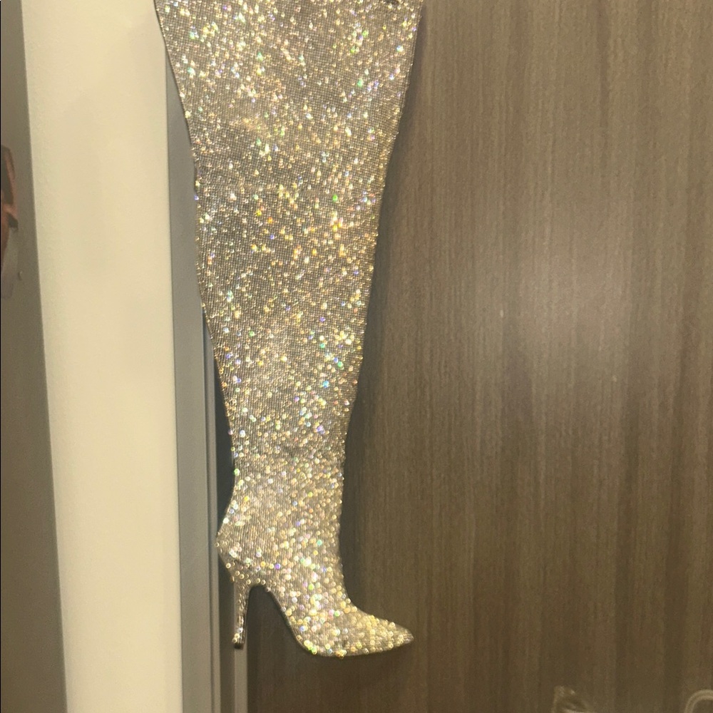 Cape Robbin Sparkling Over-the-Knee Boots